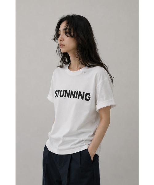 marjour(マージュール)の「STUNNING TEE(Tシャツ/カットソー・レディース・ブラック/ベージュ・フリー)」の17枚目の写真