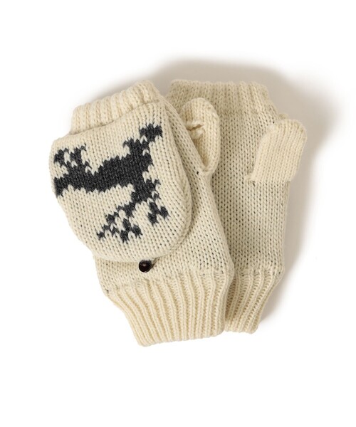 BEAMS(ビームス)の「ホリデー グローブ(手袋・メンズ・グレー/オフホワイト/ネイビー・ONE SIZE)」の4枚目の写真