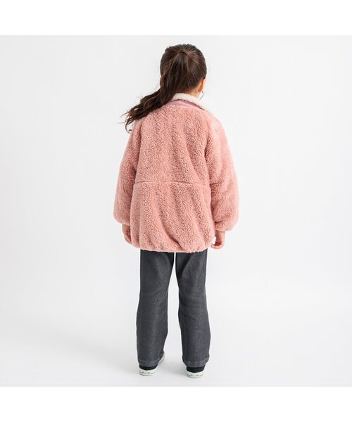限定品！【 】ふわふわフリース パファージャケット セール】【合体シリーズ】ファーフリースジャケット（ブルゾン