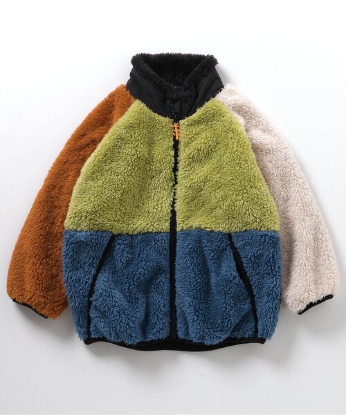 セール】【合体シリーズ】ファーフリースジャケット（ブルゾン
