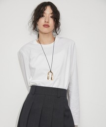 ADAM ET ROPE' | ショルダーパッドロンTEE(Tシャツ/カットソー)