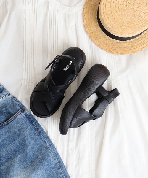 【セール】Nuts worldサンダル（合皮）（サンダル）｜FUNALIVE（ファンアライブ）