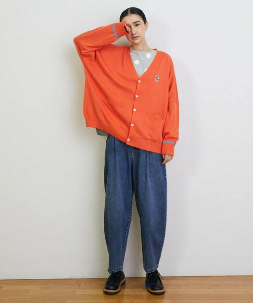 FRAPBOIS（フラボア）の「カーブデニム2 パンツ（デニムパンツ・レディース・ブルー/ブラック・0/1/2/3）」の10枚目の写真