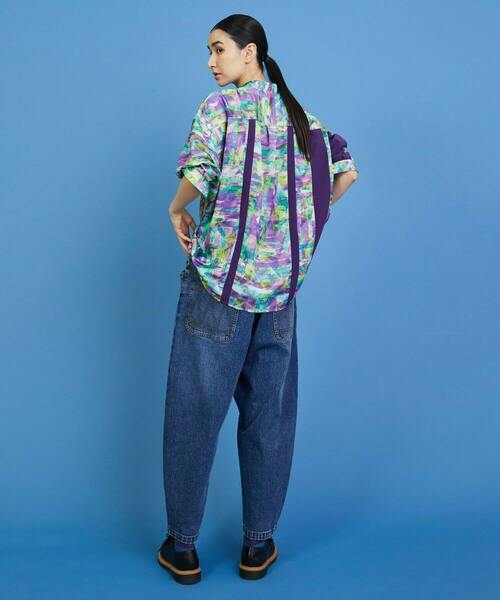 FRAPBOIS（フラボア）の「カーブデニム2 パンツ（デニムパンツ・レディース・ブルー/ブラック・0/1/2/3）」の13枚目の写真