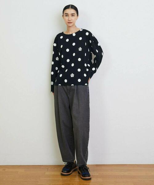 FRAPBOIS（フラボア）の「カーブデニム2 パンツ（デニムパンツ・レディース・ブルー/ブラック・0/1/2/3）」の19枚目の写真