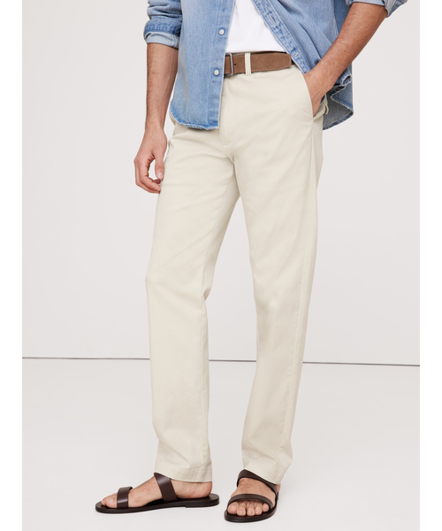 Banana Republic(バナナリパブリック)の「スリム ストレッチ チノパンツ(チノパンツ・メンズ・アイボリー/ブラック/ベージュ/チャコールグレー/ネイビー/カーキ/ダークブラウン/ナチュラル・32W 30L/28W 30L/33W 30L/34W 30L/30W 30L/31W 30L/29W 30L)」の7枚目の写真