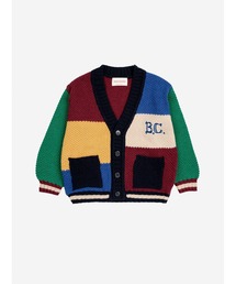 BOBO CHOSES（ボボショーズ）の「B.C vintage color block cardigan（カーディガン/ボレロ・キッズ）」