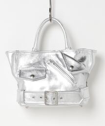 beautiful people | beautiful people/ビューティフルピープル/riders kids tote bag silver(トートバッグ)
