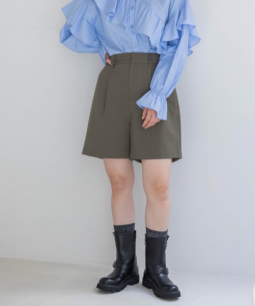 セール】ウールライクショートパンツ 133391（その他パンツ