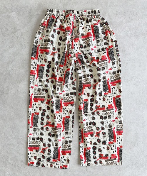 A BOND（アボンド）の「タックイージーパンツ/おとな（その他パンツ・レディース・イエロー/レッド/オフホワイト/パープル/ライトブルー・160cm/170cm）」の7枚目の写真