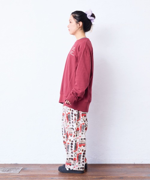 A BOND（アボンド）の「タックイージーパンツ/おとな（その他パンツ・レディース・イエロー/レッド/オフホワイト/パープル/ライトブルー・160cm/170cm）」の18枚目の写真