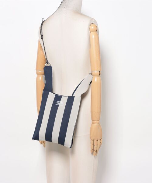 FRUIT OF THE LOOM（フルーツオブザルーム）の「FRUIT OF THE LOOM / FTL STRIPED MINI SHOULDER BAG / 80677600（ショルダーバッグ・レディース・サックスブルー/グリーン/レッド/ラベンダー/ネイビー・ONESIZE）」の9枚目の写真