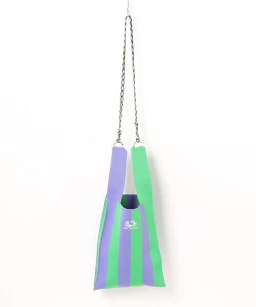 FRUIT OF THE LOOM（フルーツオブザルーム）の「FRUIT OF THE LOOM / FTL STRIPED MINI SHOULDER BAG / 80677600（ショルダーバッグ・レディース・サックスブルー/グリーン/レッド/ラベンダー/ネイビー・ONESIZE）」の17枚目の写真