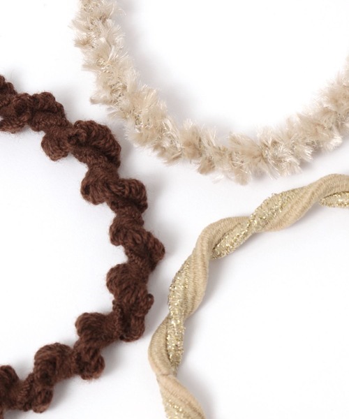 studio CLIP（スタディオクリップ）の「ポニー 4個セット〈Dick Brunaコラボ〉（ヘアゴム・レディース・ベージュ・FREE）」の4枚目の写真