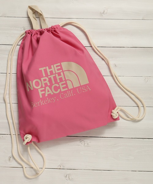 THE NORTH FACE(ザノースフェイス)の「【THE NORTH FACE/ザノースフェイス】BIG LOGO STRING BAG / ビッグロゴストリングバッグ(バックパック/リュック・メンズ・グリーン/バイオレット/ブルー/オレンジ/ピンク/ブラック/クリーム・FREE)」の6枚目の写真