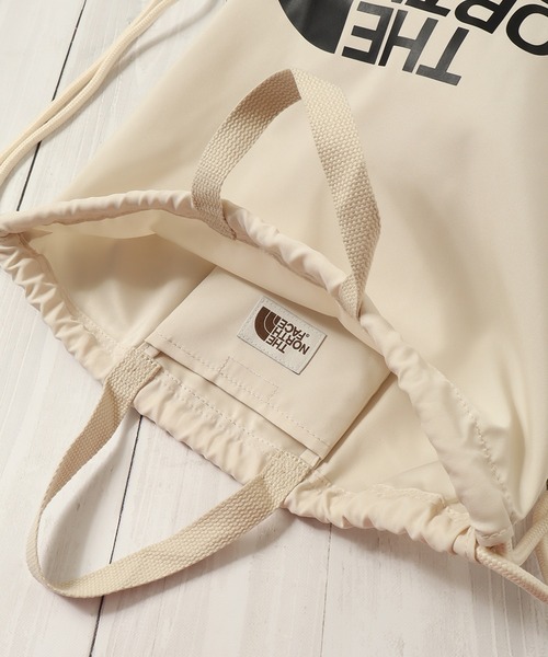 THE NORTH FACE(ザノースフェイス)の「【THE NORTH FACE/ザノースフェイス】BIG LOGO STRING BAG / ビッグロゴストリングバッグ(バックパック/リュック・メンズ・グリーン/バイオレット/ブルー/オレンジ/ピンク/ブラック/クリーム・FREE)」の12枚目の写真