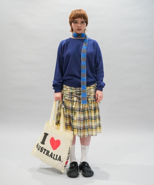 【美品】セットインスウェット セール】ニシルル - raglan sweatshirt/ラグラン スウェット