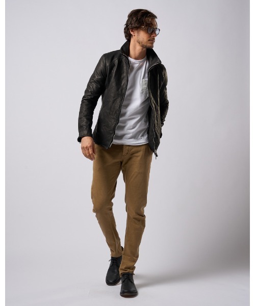 wjk（ダヴルジェイケイ）の「stand riders(cow leather)（ライダース