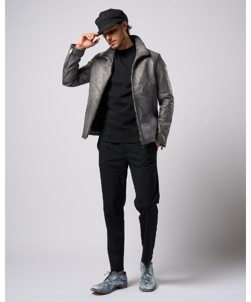 wjk（ダヴルジェイケイ）の「stand riders(cow leather)（ライダース