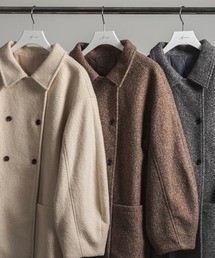 Amiur（エミレ）の「bal collar round sleeve coat / バルカラー 