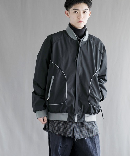 aimoha（アイモハ）の「【aimoha neo】Urban Explorer Bomber Jacket（ミリタリージャケット・メンズ・ベージュ/ブラック/グレー・MEDIUM/LARGE/X-LARGE/XX-LARGE/XXX-LARGE）」の11枚目の写真