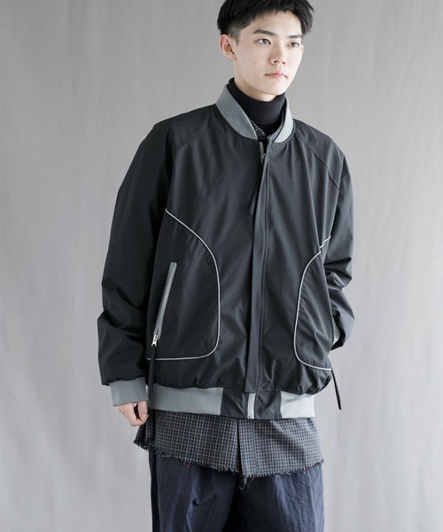 aimoha（アイモハ）の「【aimoha neo】Urban Explorer Bomber Jacket（ミリタリージャケット・メンズ・ベージュ/ブラック/グレー・MEDIUM/LARGE/X-LARGE/XX-LARGE/XXX-LARGE）」の12枚目の写真