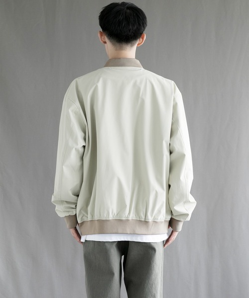 aimoha（アイモハ）の「【aimoha neo】Urban Explorer Bomber Jacket（ミリタリージャケット・メンズ・ベージュ/ブラック/グレー・MEDIUM/LARGE/X-LARGE/XX-LARGE/XXX-LARGE）」の22枚目の写真