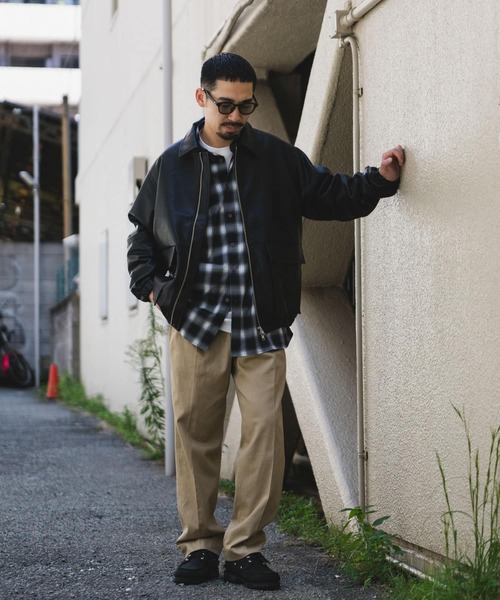 URBAN RESEARCH DOORS（アーバンリサーチドアーズ）の「FL フライトジャケット（ライダースジャケット・メンズ・ブラック・MEDIUM/LARGE）」の11枚目の写真