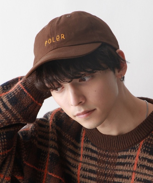 POLeR（ポーラー）の「【POLeR/ポーラー】ロゴキャップ（キャップ・メンズ・ブラック/ブルー系その他/ダークブラウン・FREE）」の9枚目の写真