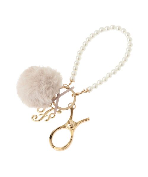 新品メゾンドフルール♡ファーリボングローブ♡黒♡手袋♡ジルスチュアート♡ランバン Maison de FLEUR（メゾンドフルール）の「ファーリボングローブ
