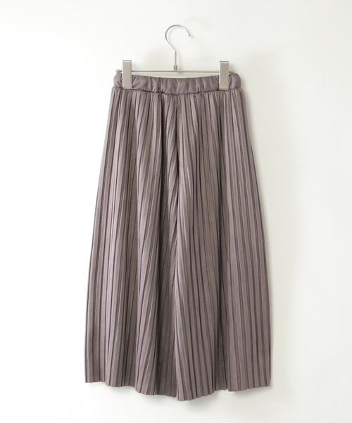 ikka(イッカ)の「【親子コーデ】スエード風プリーツパンツ(120~160cm)(その他パンツ・キッズ・オフホワイト/モカ・120/130/140/150/160)」の13枚目の写真