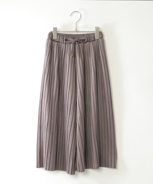 ikka(イッカ)の「【親子コーデ】スエード風プリーツパンツ(120~160cm)(その他パンツ・キッズ・オフホワイト/モカ・120/130/140/150/160)」の12枚目の写真