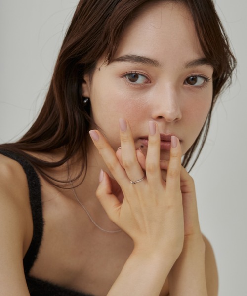 ciite' surgical stainless(シーテサージカルステンレス)の「【 金属アレルギー対応 】 ニュアンスビジューリング サージカルステンレス(リング・レディース・ゴールド/シルバー/ピンクゴールド・15号/13号/11号/7号/9号)」の19枚目の写真