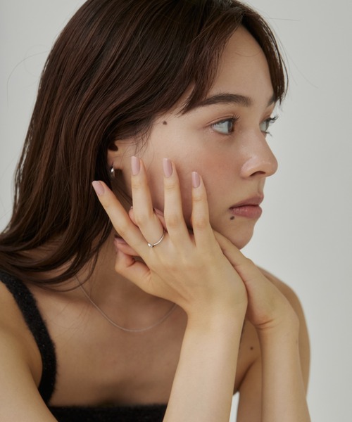 ciite' surgical stainless(シーテサージカルステンレス)の「【 金属アレルギー対応 】 ニュアンスビジューリング サージカルステンレス(リング・レディース・ゴールド/シルバー/ピンクゴールド・15号/13号/11号/7号/9号)」の20枚目の写真