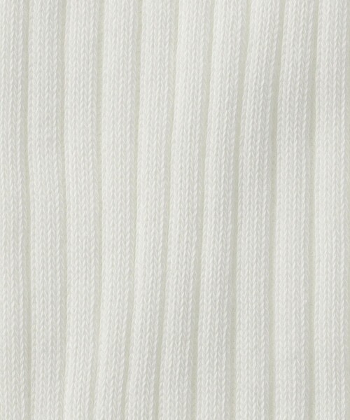 Steven Alan（スティーブンアラン）の「＜Steven Alan＞ ミドル ホーズ ドレス リブ ソックス（ソックス/靴下・メンズ・ブラック/ダークグリーン/ホワイト/ライトグレー・FREE）」の5枚目の写真