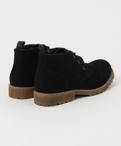 ARCADE（アーケード）の「デザートチャッカブーツ　サイドジップ付き（ブーツ・メンズ・ベージュ/グレー/ブラック・26.0cm/26.5cm/27.0cm/25.5cm）」の5枚目の写真