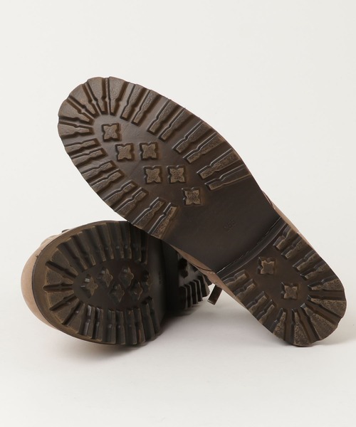 ARCADE（アーケード）の「デザートチャッカブーツ　サイドジップ付き（ブーツ・メンズ・ベージュ/グレー/ブラック・26.0cm/26.5cm/27.0cm/25.5cm）」の4枚目の写真