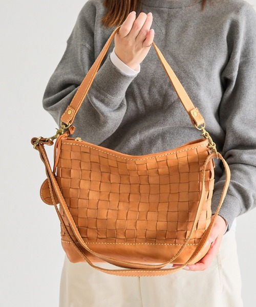 zucchero（ズッケロ）の「ズッケロ ショルダーバッグ 2way レディース 本革 48631（ショルダーバッグ・レディース・ブラウン・FREE）」の19枚目の写真