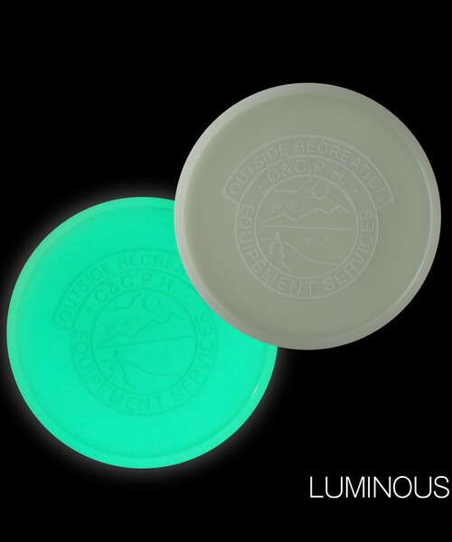 FREAK'S STORE（フリークスストア）の「C&C.P.H. EQUIPEMENT/シー&シーピーエイチイクイップメント 蓄光コースター（グラス/マグカップ/タンブラー・メンズ・レモンイエロー・ONE SIZE）」の2枚目の写真