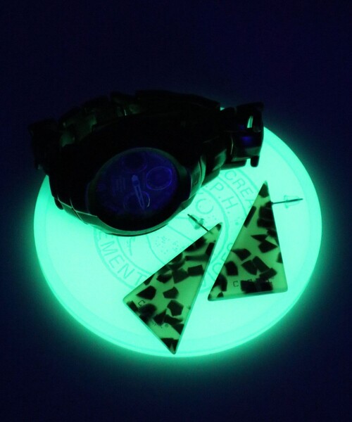 FREAK'S STORE（フリークスストア）の「C&C.P.H. EQUIPEMENT/シー&シーピーエイチイクイップメント 蓄光コースター（グラス/マグカップ/タンブラー・メンズ・レモンイエロー・ONE SIZE）」の6枚目の写真