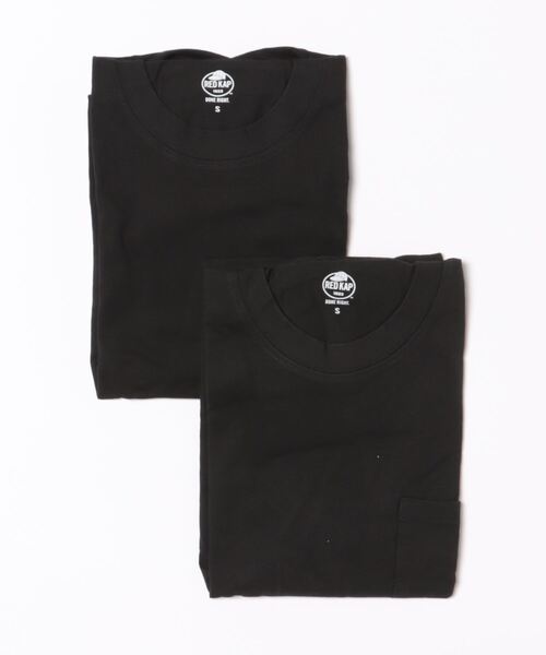 RED KAP（レッドキャップ）の「【RED KAP】パックポケットTシャツ（Tシャツ/カットソー・レディース・ブラック/ホワイト・LARGE/MEDIUM/X-LARGE/SMALL）」の8枚目の写真