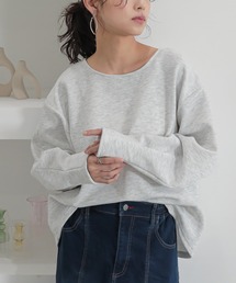 ボリュームスリーブジャカードカットソー
