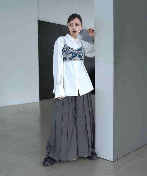 HARE（ハレ）の「エリパーツシャツ(HARE)（シャツ/ブラウス）」 - WEAR