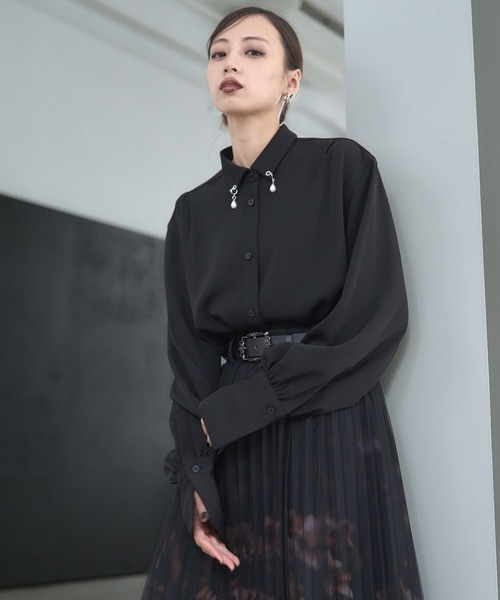 HARE（ハレ）の「エリパーツシャツ(HARE)（シャツ/ブラウス