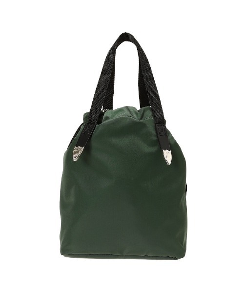 新品 TOGA TOO PRINT DRAWSTRING BAG グリーン TOGA ARCHIVES Print Drawstring Bag - Green | THEROOM