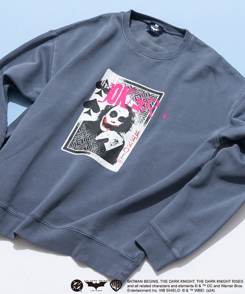 【THE JOKER/ジョーカー】オリジナルデザイン 裏起毛クルーネックスウェット ヴィランズ（スウェット）｜LB/S （エルビーエス）