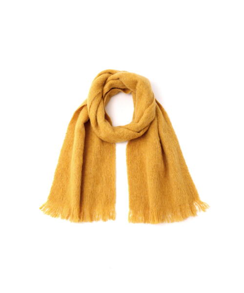 human woman（ヒューマンウーマン）の「モヘヤミックスストール（ストール/ショール・レディース・ベージュ/イエロー・ﾌﾘ-）」の11枚目の写真