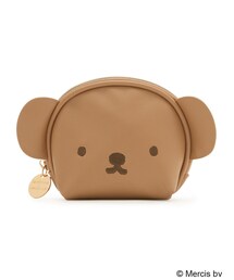 OPAQUE.CLIP（オペークドットクリップ）の「【コラボ】Dick Bruna × OPAQUE.CLIP フェイス型ポーチ ボリス（ポーチ・レディース）」