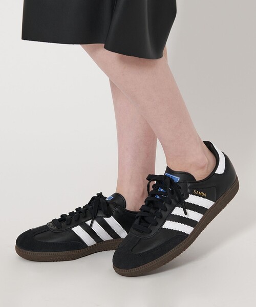 【adidas Originals】Samba スニーカー adidas Samba OG Shoes - White | Free Shipping with adiClub