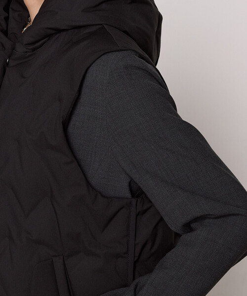 Gabardine K.T（ギャバジンケーティー）の「ダウン ジレ（ダウンベスト・レディース・ライトグレー・9号）」の22枚目の写真
